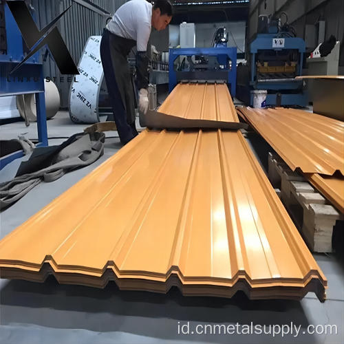 28 Gauge Color Coated Corrugated Steel Sheet